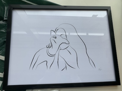 Erstes jemals von uns gezeichnete Line Art Bild